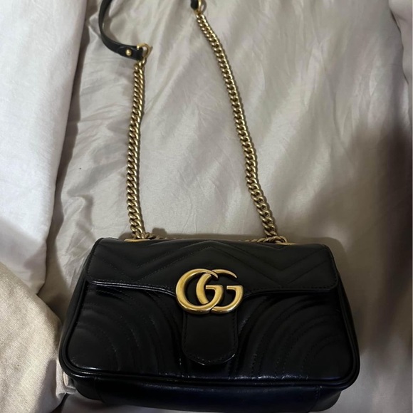 Gucci - GG Marmont small shoulder bag - Picture 4 of 5